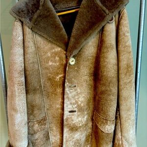 Vintage Big & Tall men’s warm suede jacket